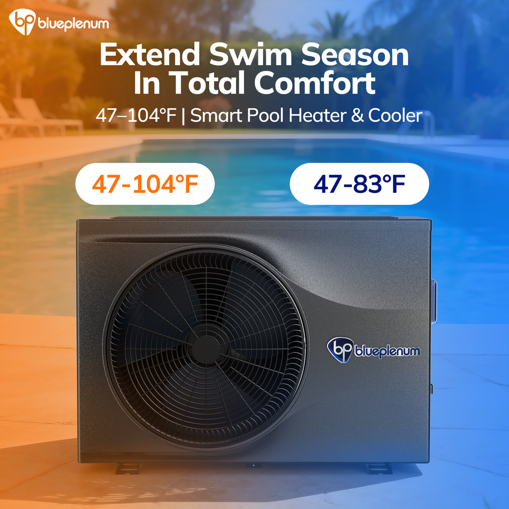 Inverter Pool Heater for Above-Ground Pool - Flow Pro 48