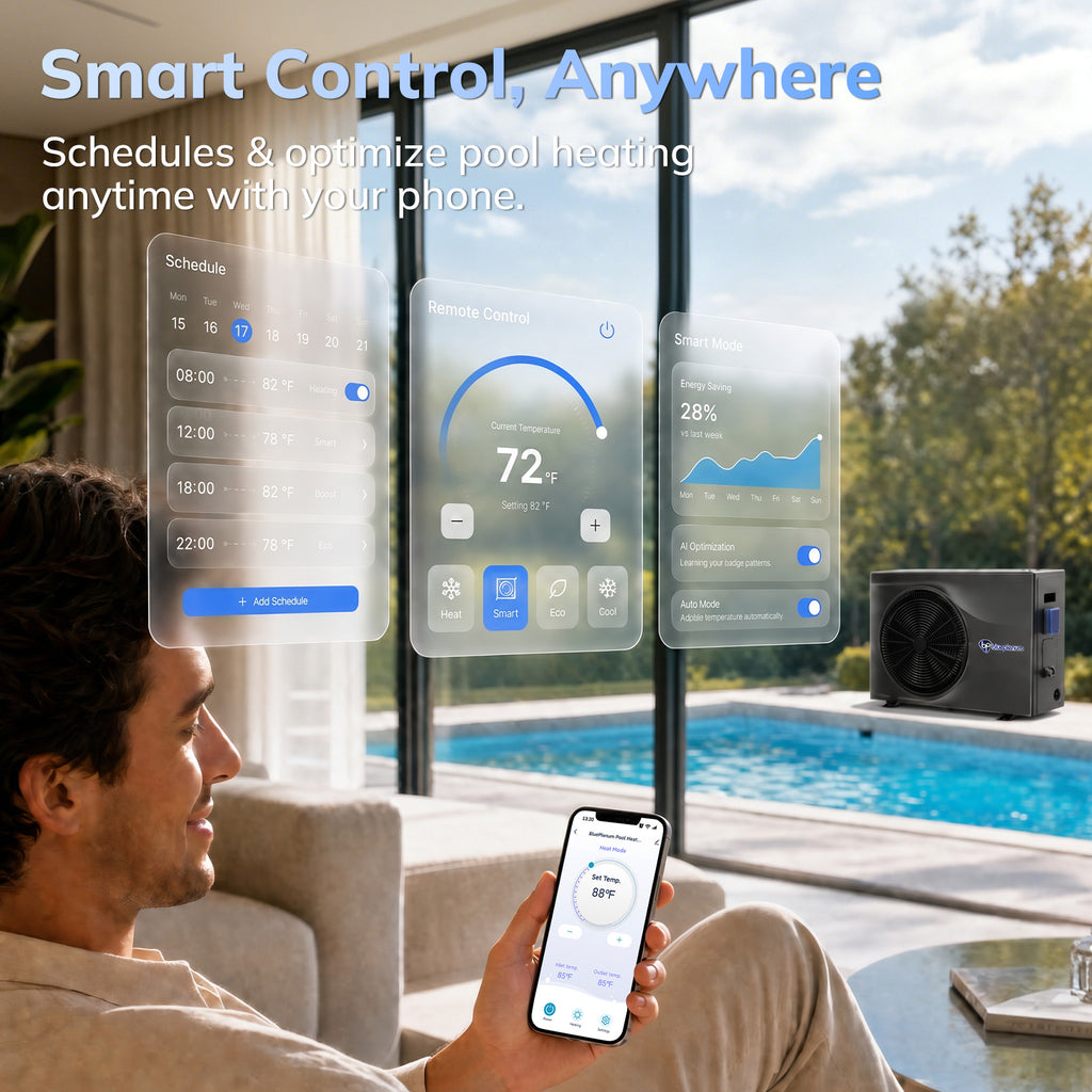Inverter Pool Heat Pump for Inground Pool - Flow Max 80