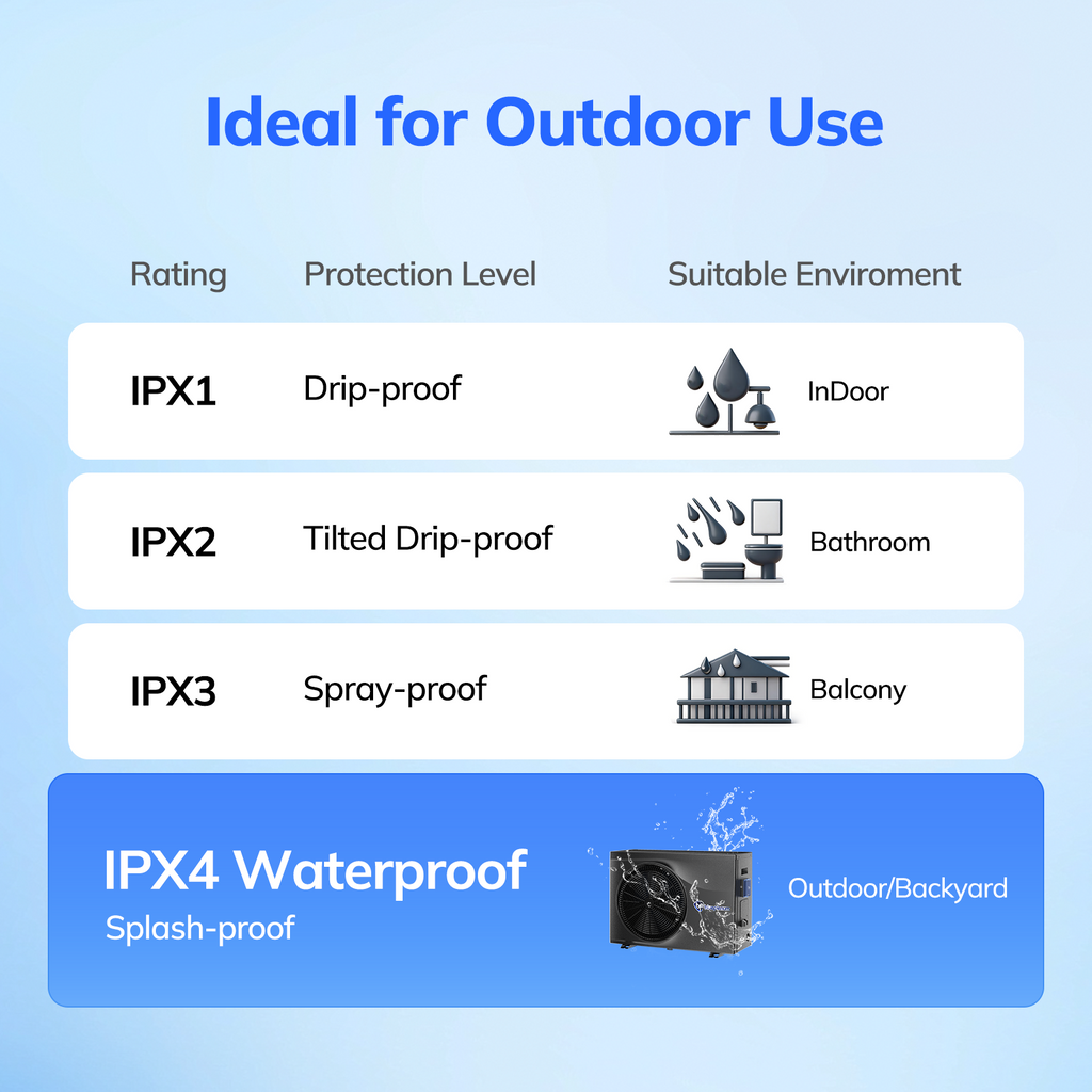 Inverter Pool Heater for Above-Ground Pool - Flow Pro 48