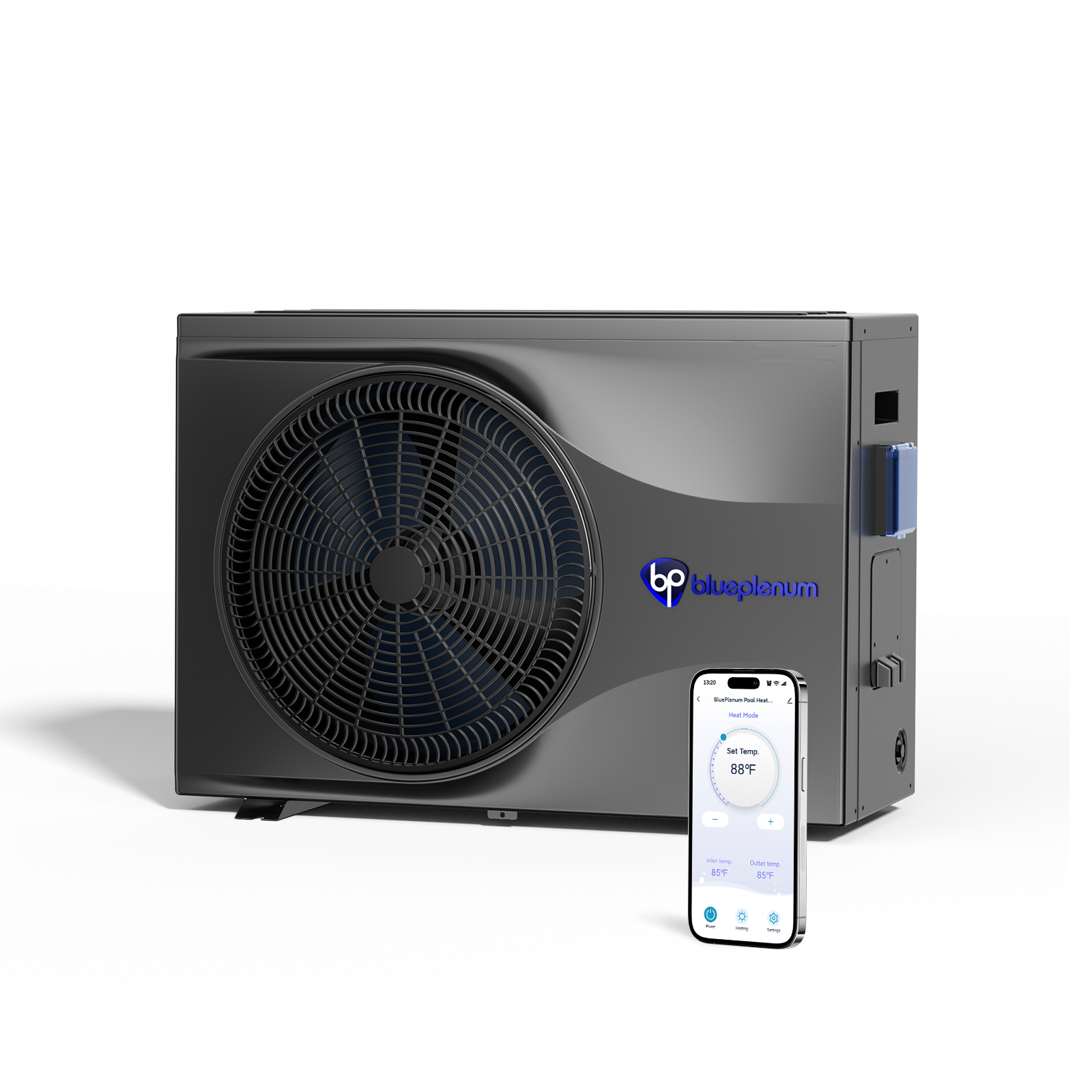 Inverter Pool Heater for Above-Ground Pool - Flow Pro 48