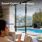 Inverter Pool Heater for Above-Ground Pool - Flow Pro 48